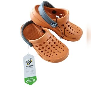 Joybees Size 10 /‎ 11 Kids New Orange Clogs Water Shoes